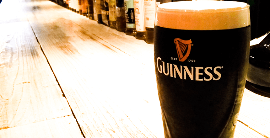 ギネスビールの写真