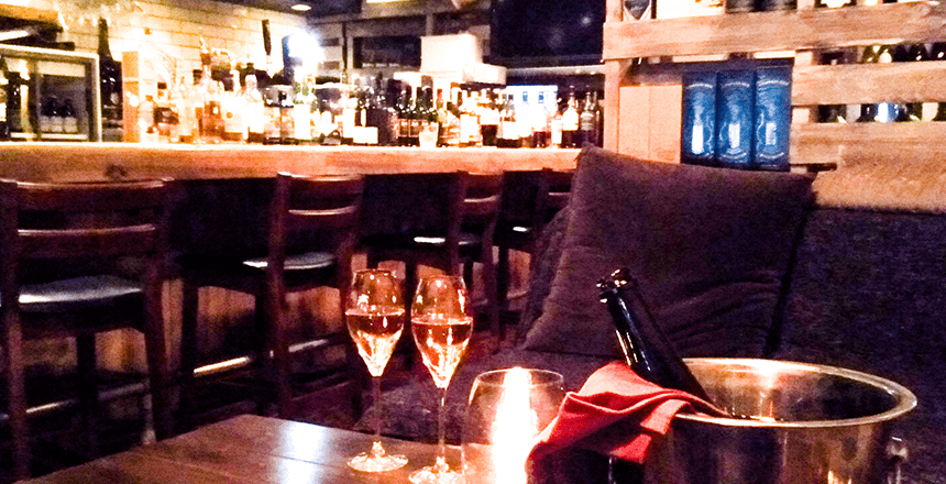 ソファー席の写真