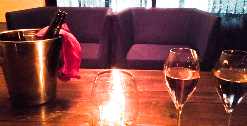 ソファー席の写真